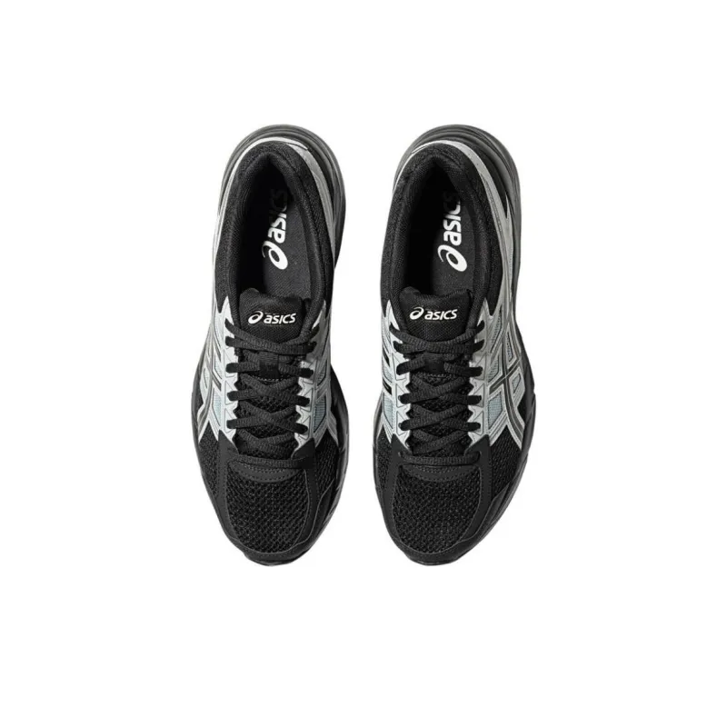 Asics Gel Contend 4 Anti Slip Wear Resistant Low Top Casual Running Shoes Men's Black Gray Color-2