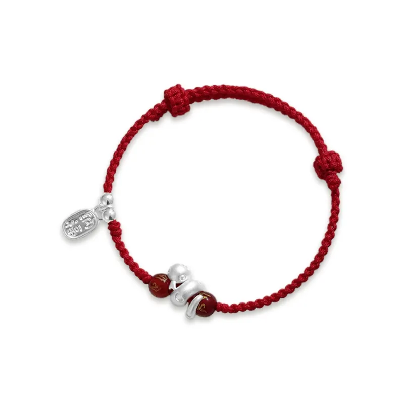 D.K.X S999 Fine Silver Bracelets Unisex-2