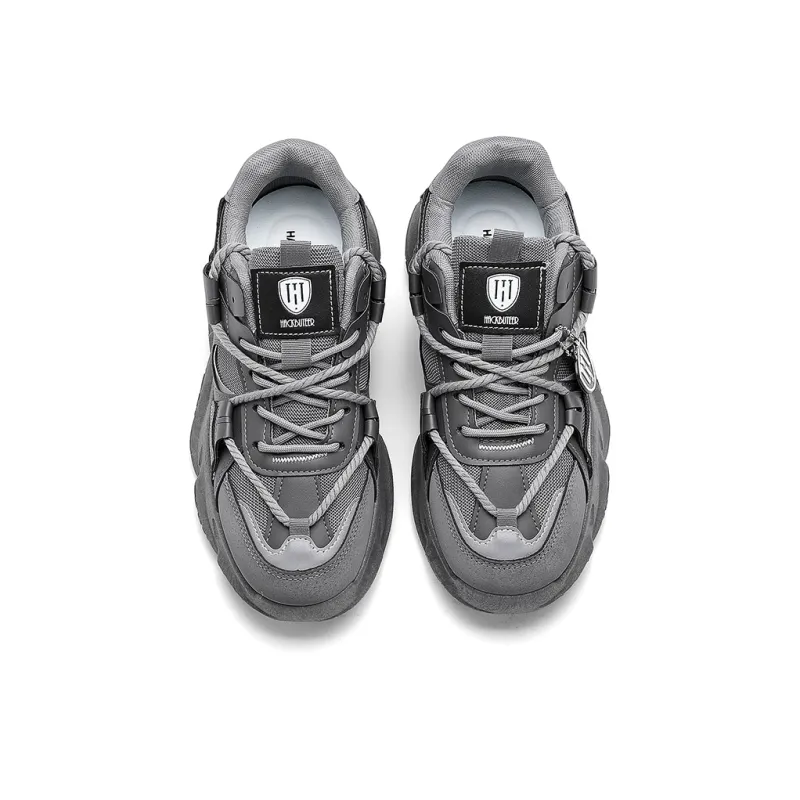 HACKBUTEER Dim Zone Collection Low-Top Chunky Sneakers Unisex-13