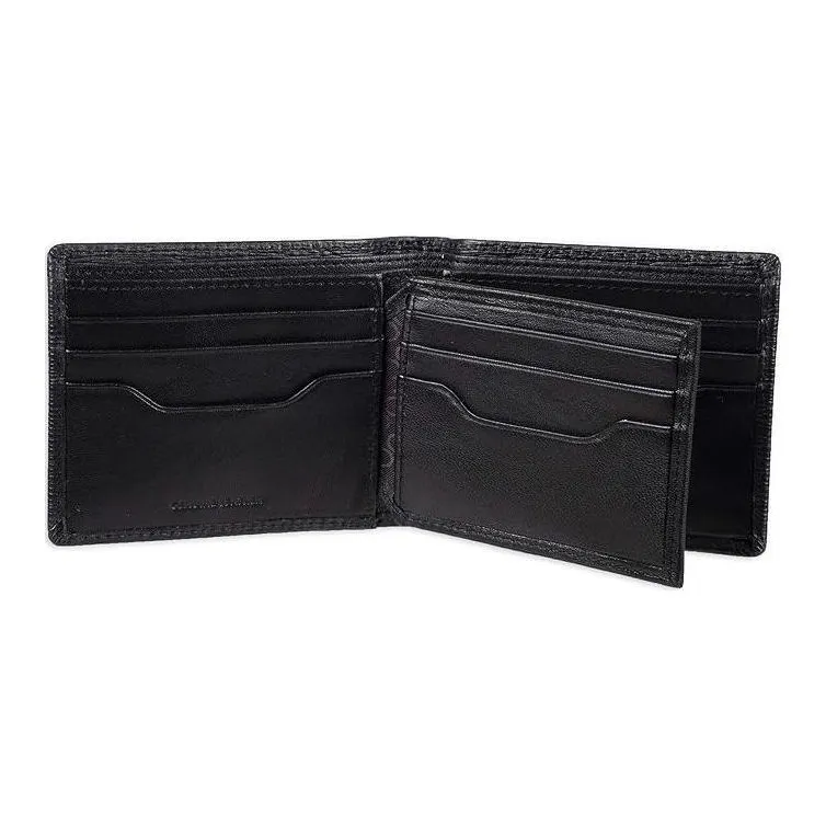 CALVIN KLEIN Leather Wallet Men's Black-1