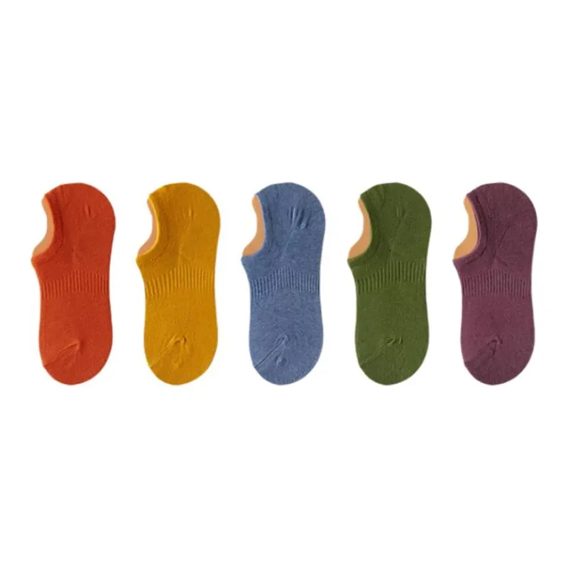 Lan Miao No Show Socks Women's 5 Pack-6