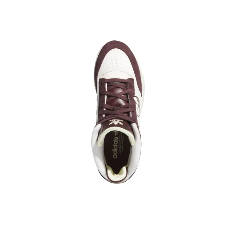 Adidas Originals DROP STEP XL 2.0 Anti Slip Wear Resistant Mid Top Skateboard Shoes Unisex White-2