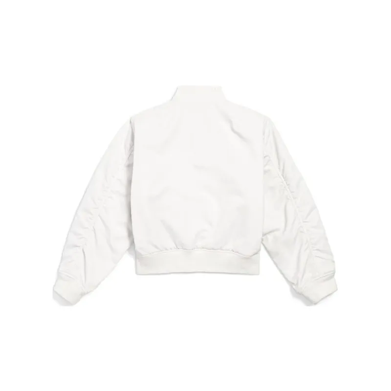 Balenciaga Loop Sports Icon Shrunk Varsity Jacket-1