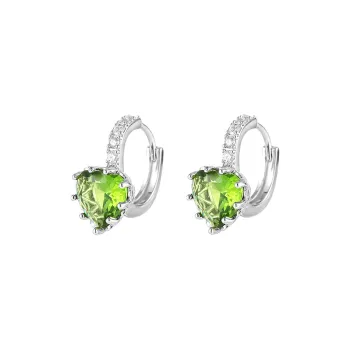 MISS XIA JWY 925 Silver Needles Earrings Women's