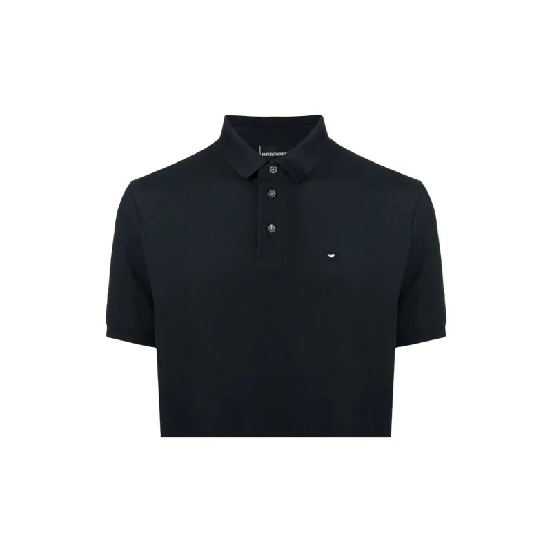 EMPORIO ARMANI Polo Shirts Men Midnight Blue-4