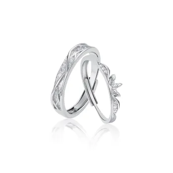 FOREVER MELODY 999 Fine Silver Rings Unisex
