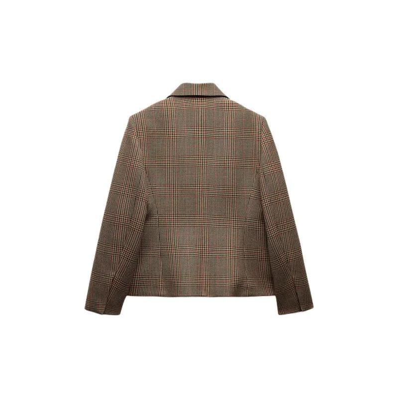 ZARA ZW Series Business Suit Women's Light Brown-1