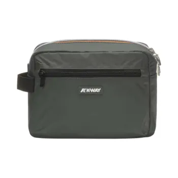 K WAY Nylon Storage Bag Unisex Green