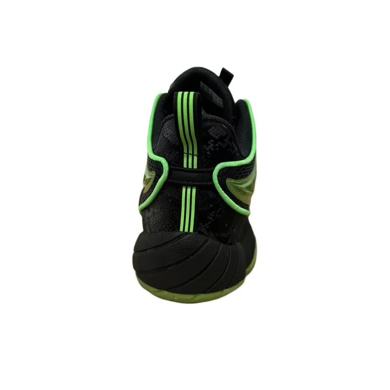 Adidas Harden Vol. 8 Anti Slip Wear Resistant Low Top Basketball Shoes Unisex Green Black-4