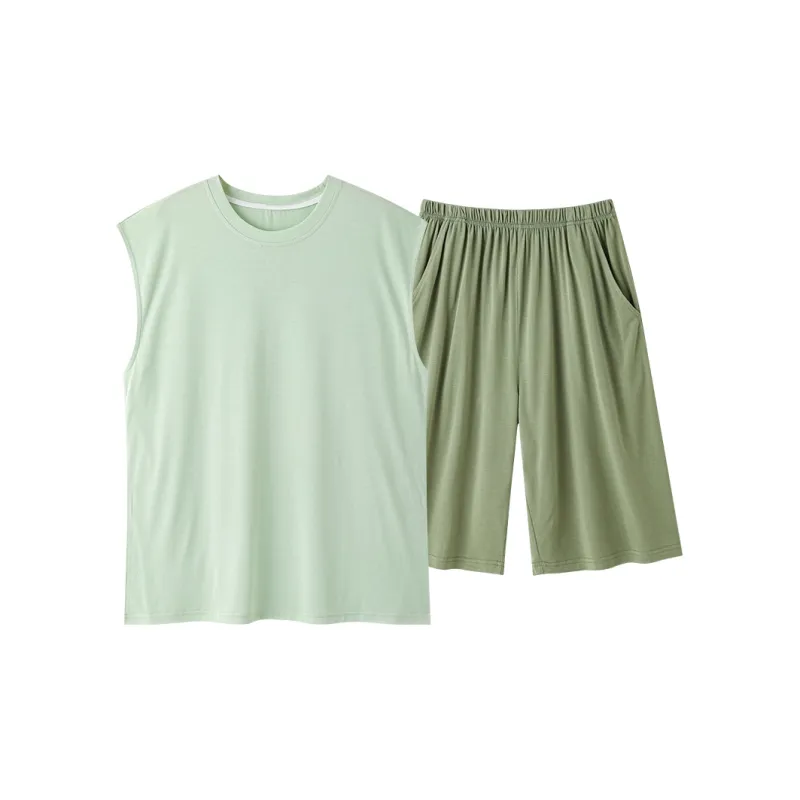 GOSO Pajama Set Men's Light Green-0