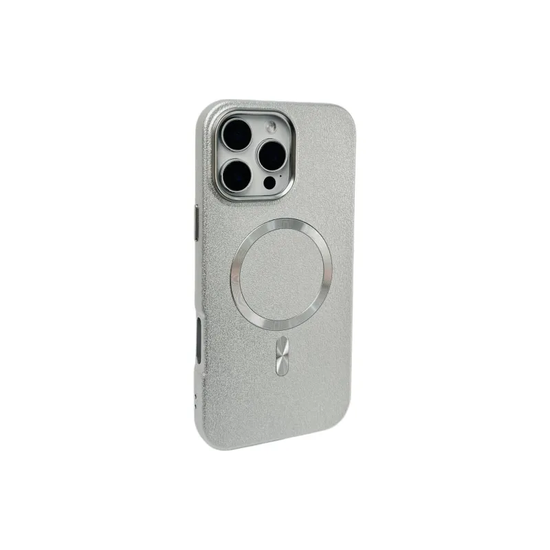 Sopi Leather Material Leather CD Pattern Magnetic Phone Cases Compatible With IPhone 16/15 Pro Max/Apple 13/14 Pro/Max-13