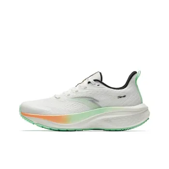 Anta Cushioning, Abrasion Resistant, And Resilient Properties Low Top Casual Running Shoes Women's White Green
