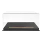 1:18 Black Leather One-Piece Display Case