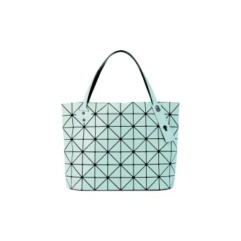 ISSEY MIYAKE Artificial Leather One Shoulder Handbags Women's Mint Green