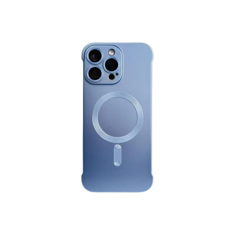 Sopi Acrylic Material Magnetic Bezel less Phone Cases Compatible With IPhone 16/15 Pro Max/Apple 13/14 Pro/Max-27