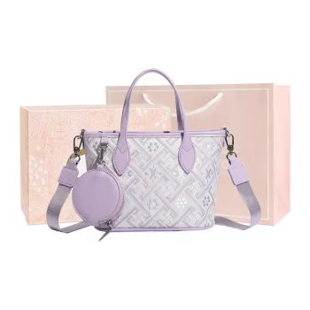 MISS GAIL Synthetic Leather Shoulder Bag Crossbody Bag Handbag Regular Women's Purple