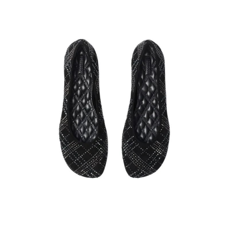 Burberry Baby Casual Single Shoes Women's Black-2