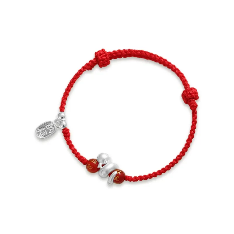 D.K.X S999 Fine Silver Bracelets Unisex-0