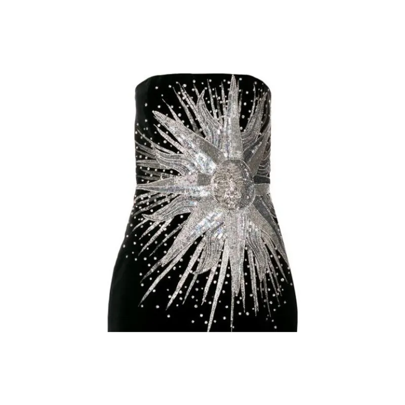 BALMAIN Sun Sequin Mini Dress-2
