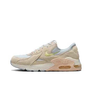Nike Air Max Excee Anti Slip Wear Resistant Low Top Running Shoes Women's Beige Pink