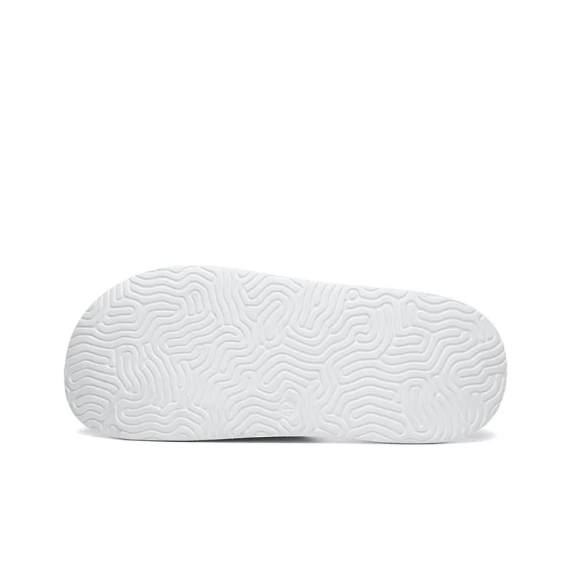PEAK Attitude 7.0 Slip Resistant Abrasion Resistant Cushioning Slide Slippers Unisex White Black-7