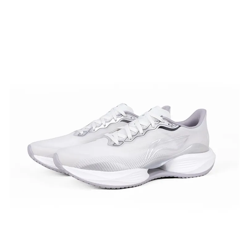 LiNing Super-Light 22 Cushioning Anti-Slip Wear-Resistant Breathability Low-Top Running Shoes Men's Light Lime-2