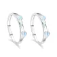 Kitten 1 Pair[S999 Fine Silver]