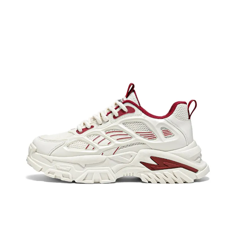 Budding Bear Anti-Slip And Wear-Resistant Lightweight Height Increasing Low-Top Chunky Sneakers Men's-1