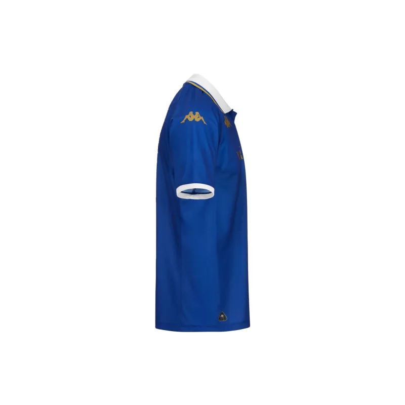 Kappa Soccer Jerseys Men's Blue White Gold-2