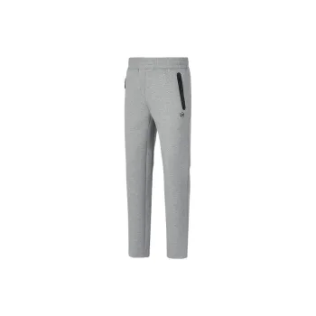 Skechers Sports Lifestyle Collection Comfortable Sports Collection Knitted Sports Pants Men's Mixed Gray
