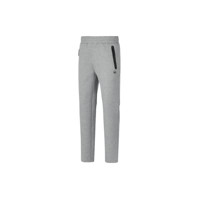 Skechers Sports Lifestyle Collection Comfortable Sports Collection Knitted Sports Pants Men's Mixed Gray-0