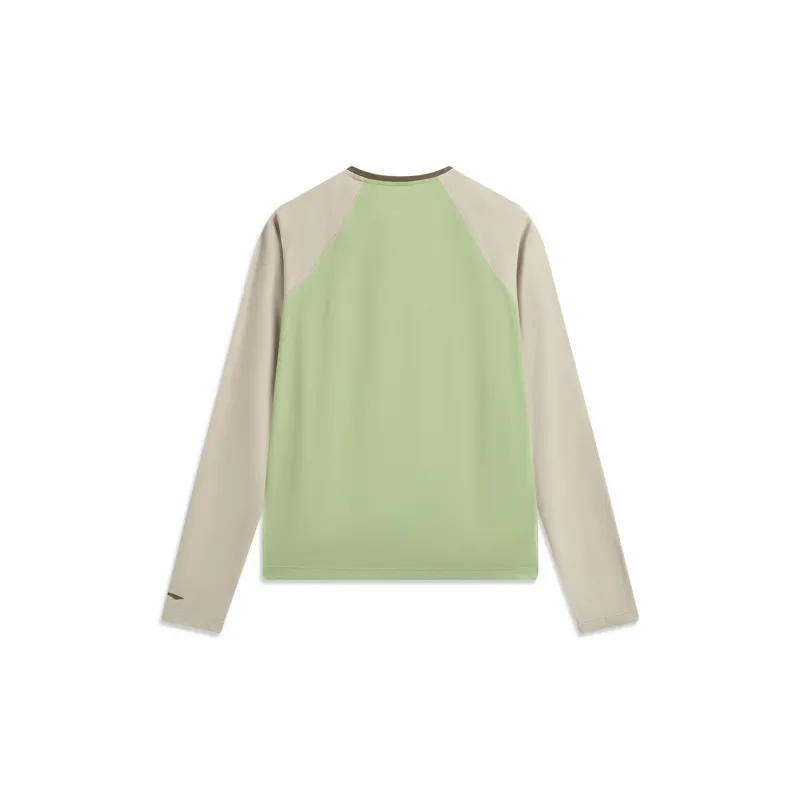 LiNing CF Tracing T Shirt Women's Sage Green-1