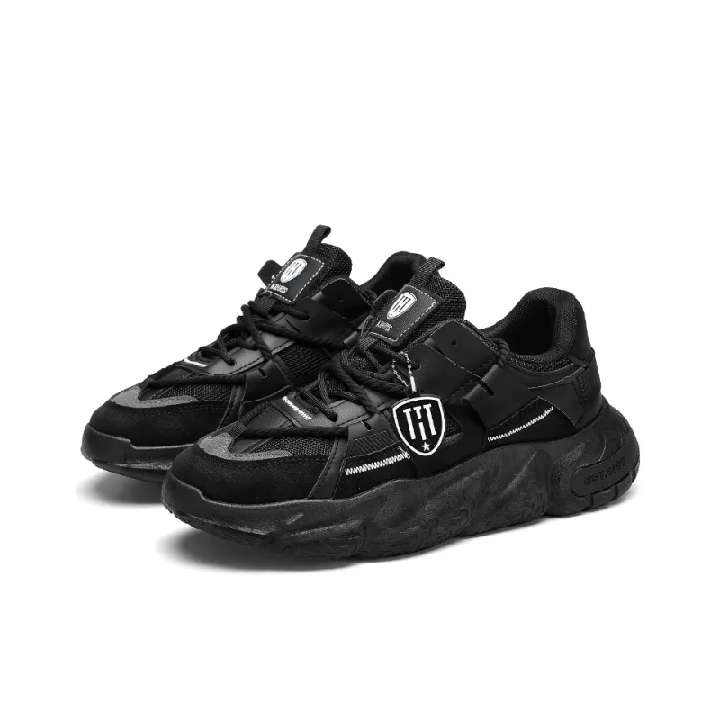HACKBUTEER Dim Zone Collection Low-Top Chunky Sneakers Unisex-3