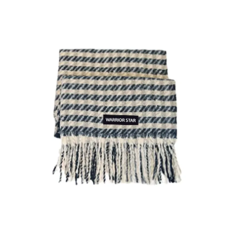 WARRIOR Knit Scarves Unisex-1