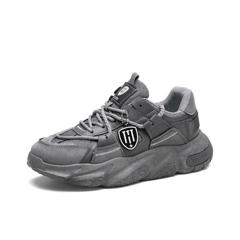 HACKBUTEER Dim Zone Collection Low-Top Chunky Sneakers Unisex-9