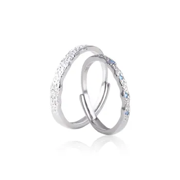FOREVER MELODY 999 Fine Silver Rings Unisex