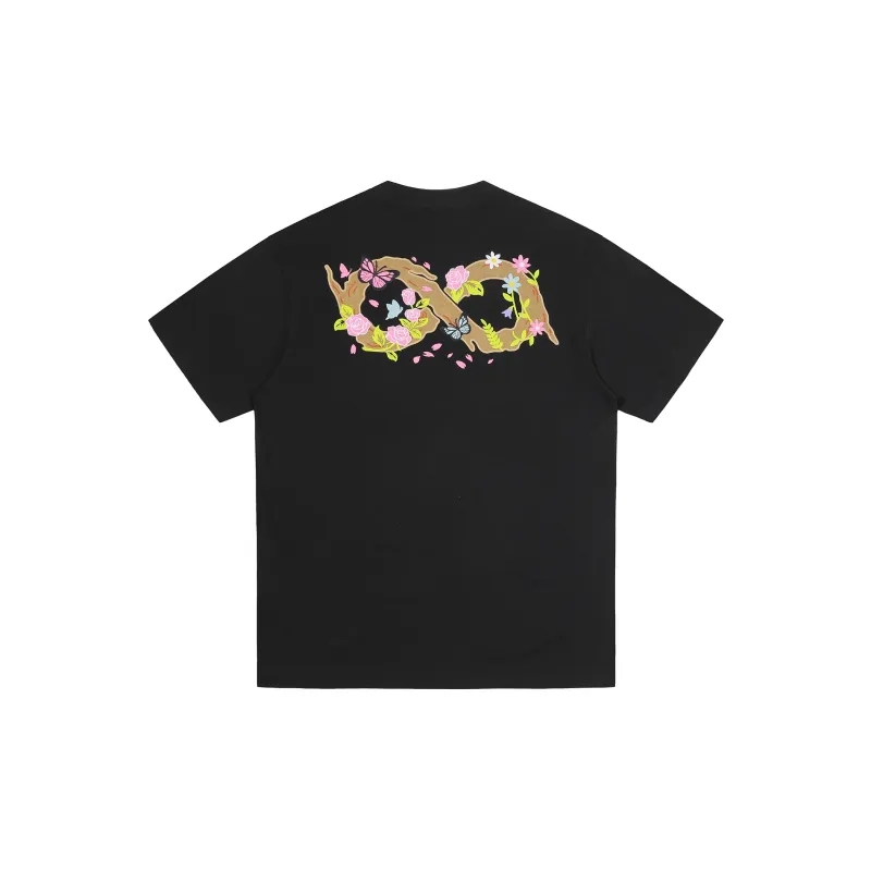 BIPOLAR Summer American Vintage Hip Hop Trendy, 100% Cotton Loose Fit Versatile Casual T Shirt Unisex White Black-5