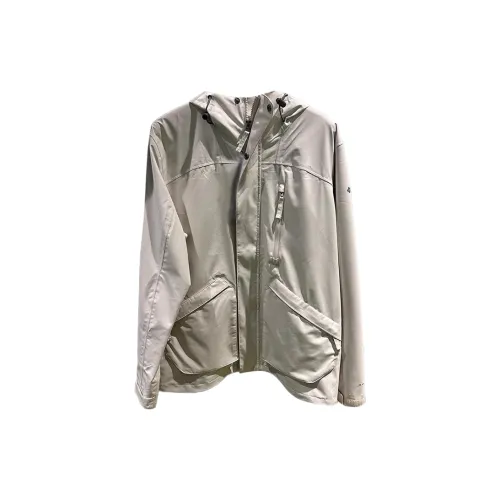 Columbia Hiking SUPERFIT And Windproof Windbreaker Jacket Men's Khaki