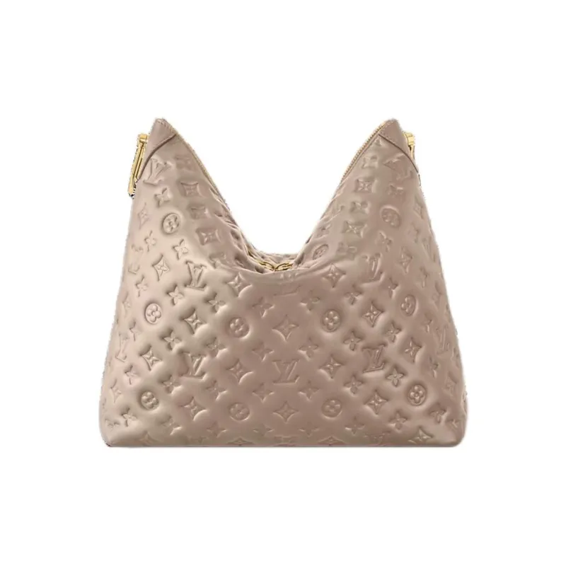 LOUIS VUITTON Coussin Leather Handbag, Shoulder Bag Women's Umber-2