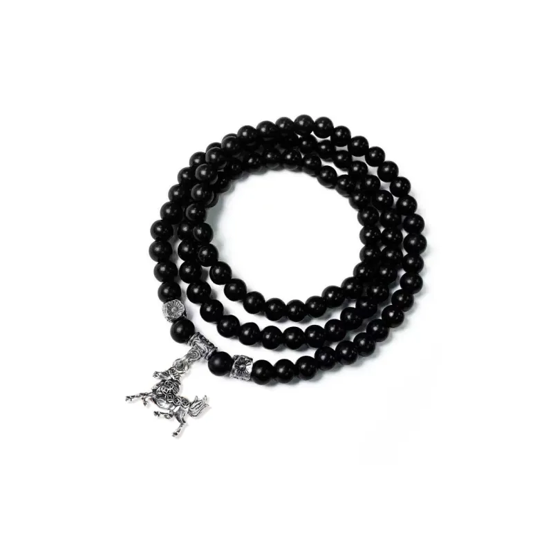 The Years Are Quiet Ebony Bracelets Unisex-12