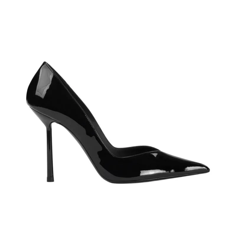 Le Silla Vivienne Slim Heel High Heels 10cm Women's Black-1