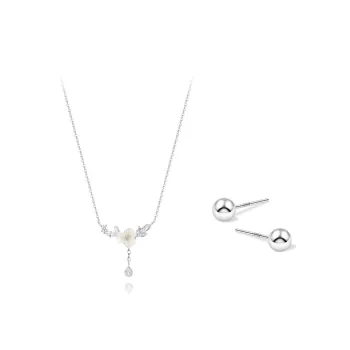 KUMET Sterling Silver Necklaces Women's Couple Bestie Same Style