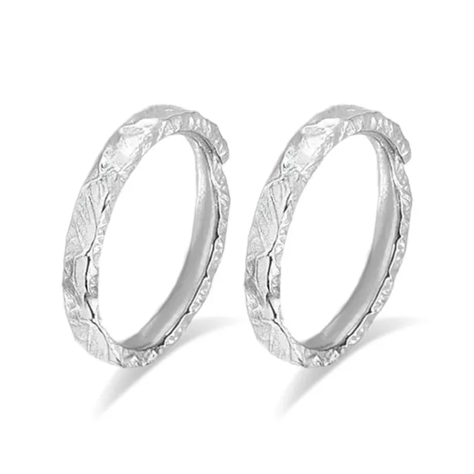 LUCA Sterling Silver Rings Unisex-8