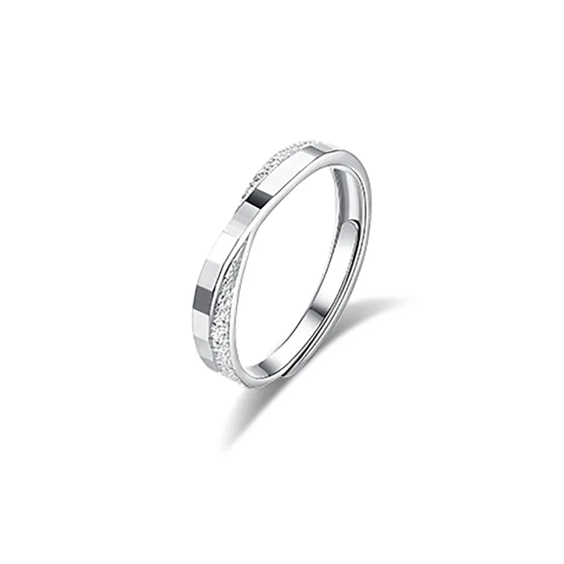 Love Jewelry 999 Fine Silver Rings Unisex-2