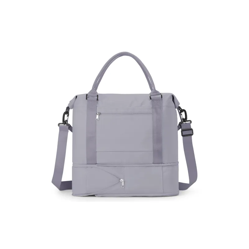 JEANSWEST Fabric Travel Bag Gym Bag Shoulder Bag Handbag Crossbody Bag Unisex Multicolor-26