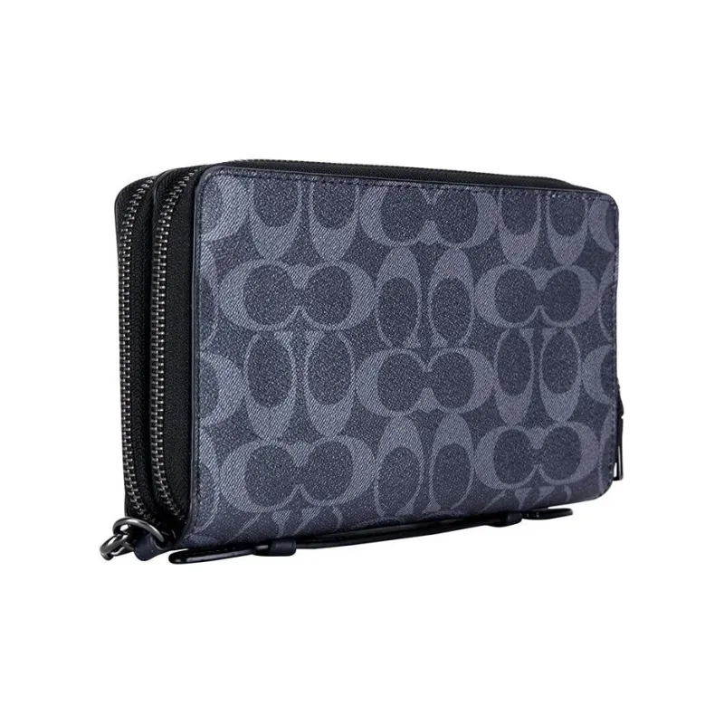 COACH Double Zip Wallet Clutches-2