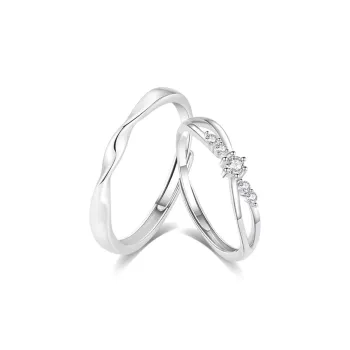 Master Kim Romantic Love Confession Adjustable Opening Ring Unisex