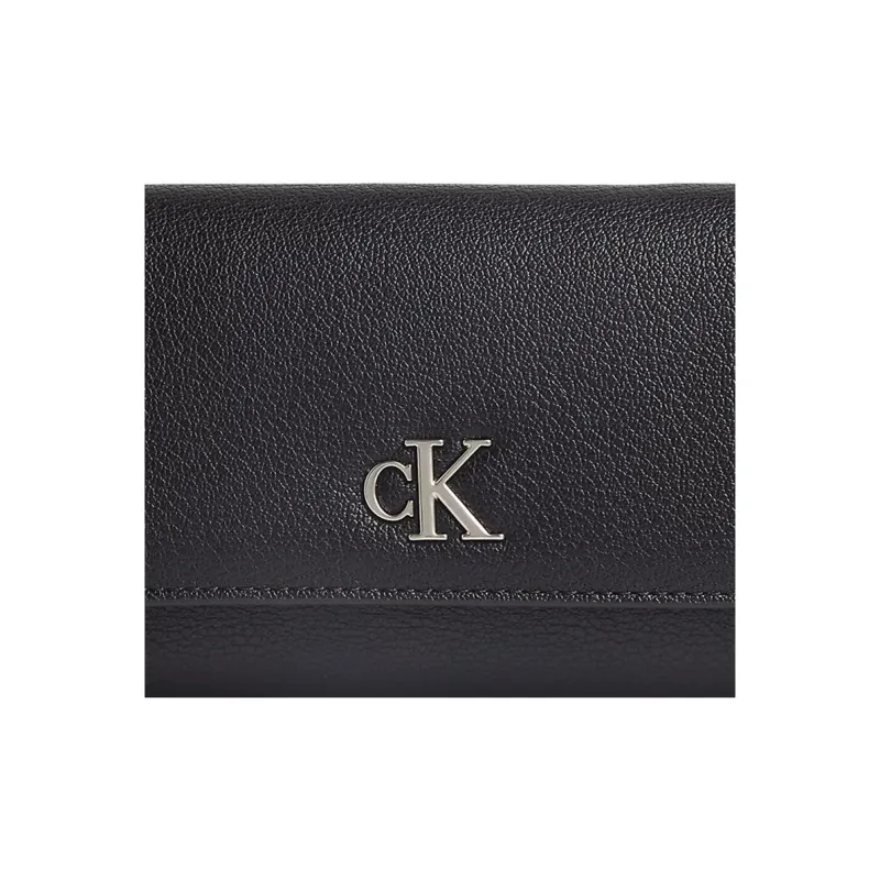 CALVIN KLEIN Polyurethane Card Holder Wallet Women's Black-2