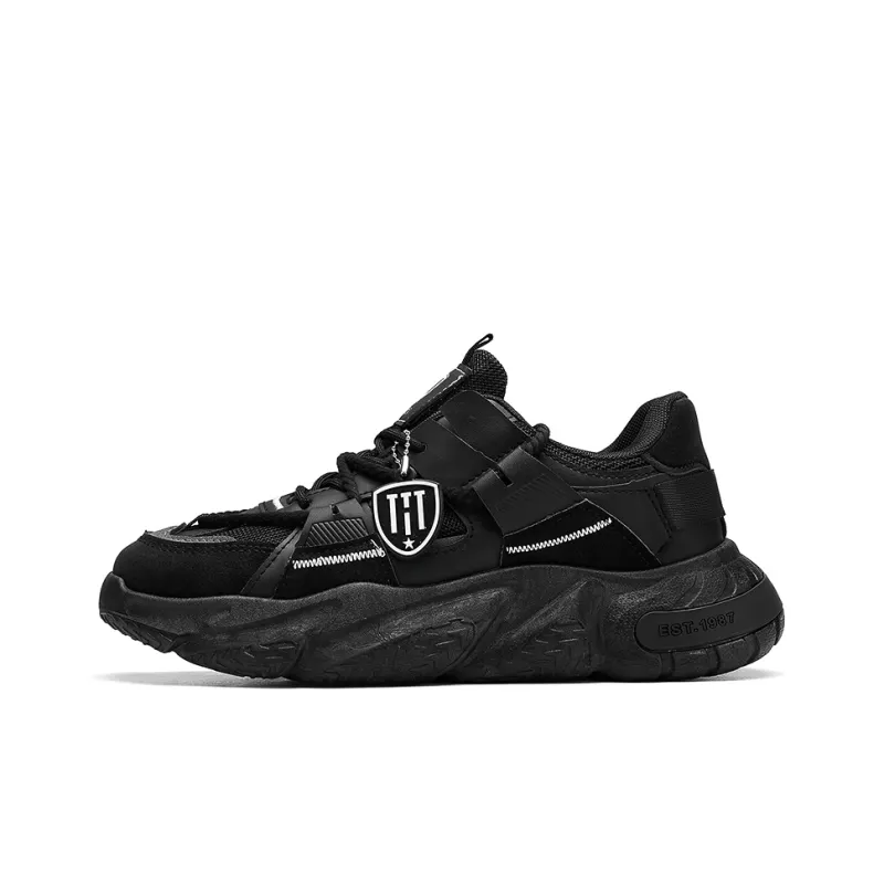 HACKBUTEER Dim Zone Collection Low-Top Chunky Sneakers Unisex-1