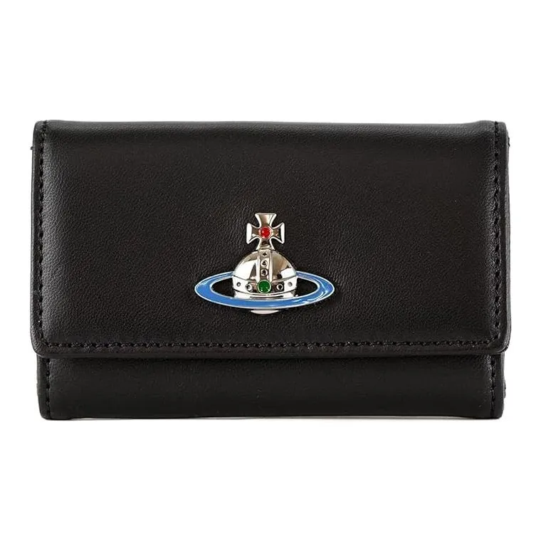 Vivienne Westwood Leather Key Pouch Men's Black-0